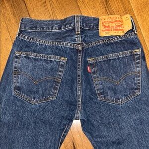 Levi's 501 men’s jeans classic straight-leg